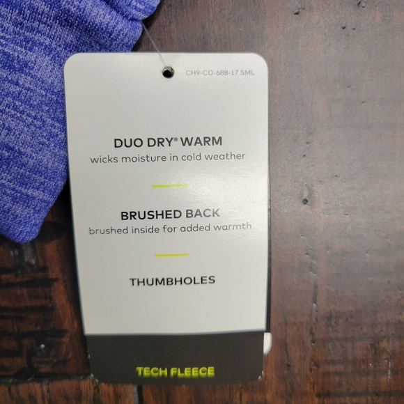 Champion Purple Tech Fleece Hoodie sz Large - Picture 2 of 5